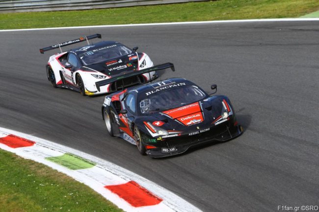 #11 KESSEL RACING (CHE) FERRARI 458 ITALIA GT3 MICHAL BRONISZEWSKI (POL) ANDREA RIZZOLI (ITA) ALESSANDRO BONACINI (ITA)