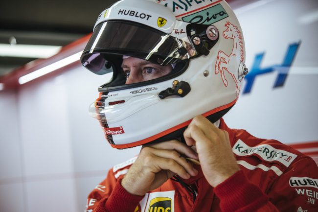 Ο Γερμανός Sebastian Vettel.