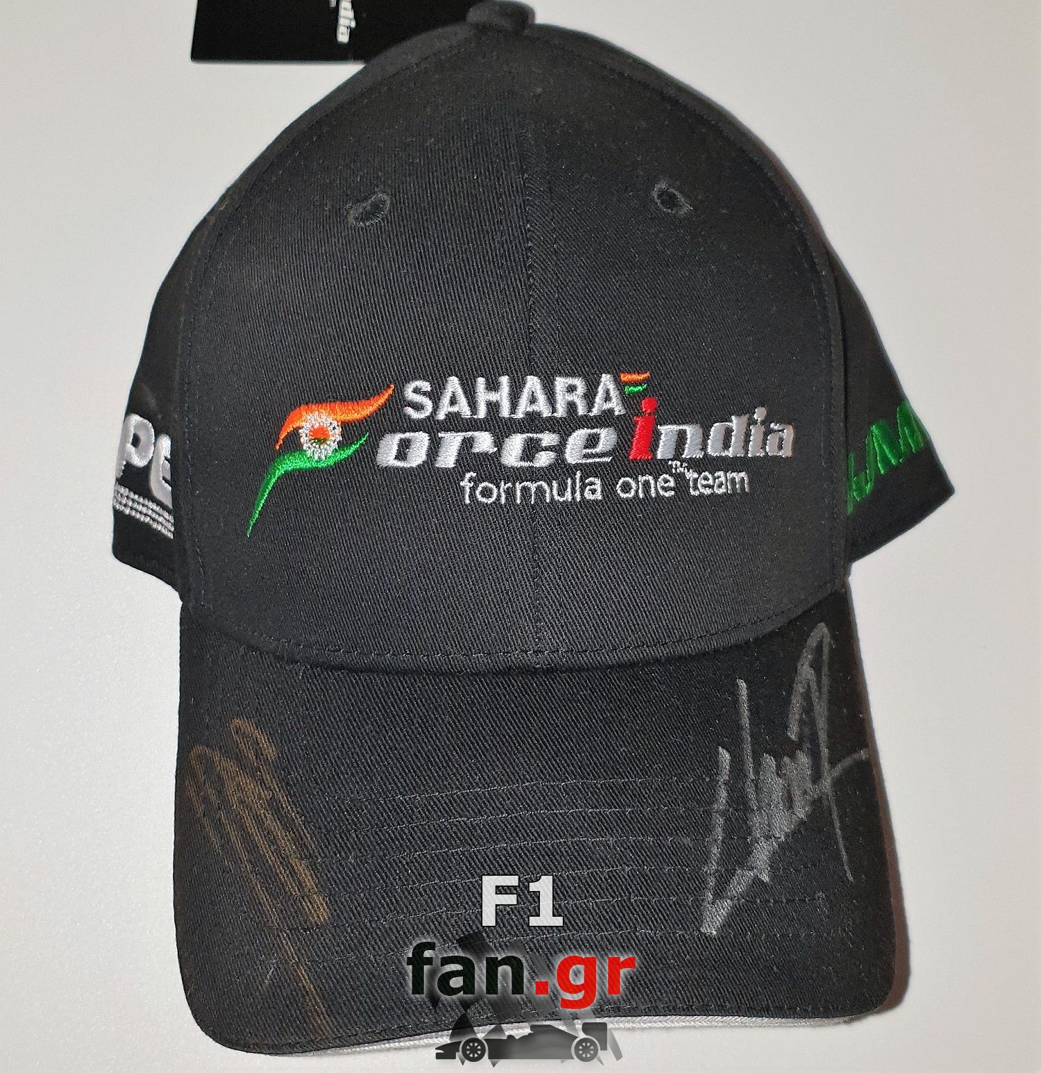 Force India signed hat – F1fan.gr