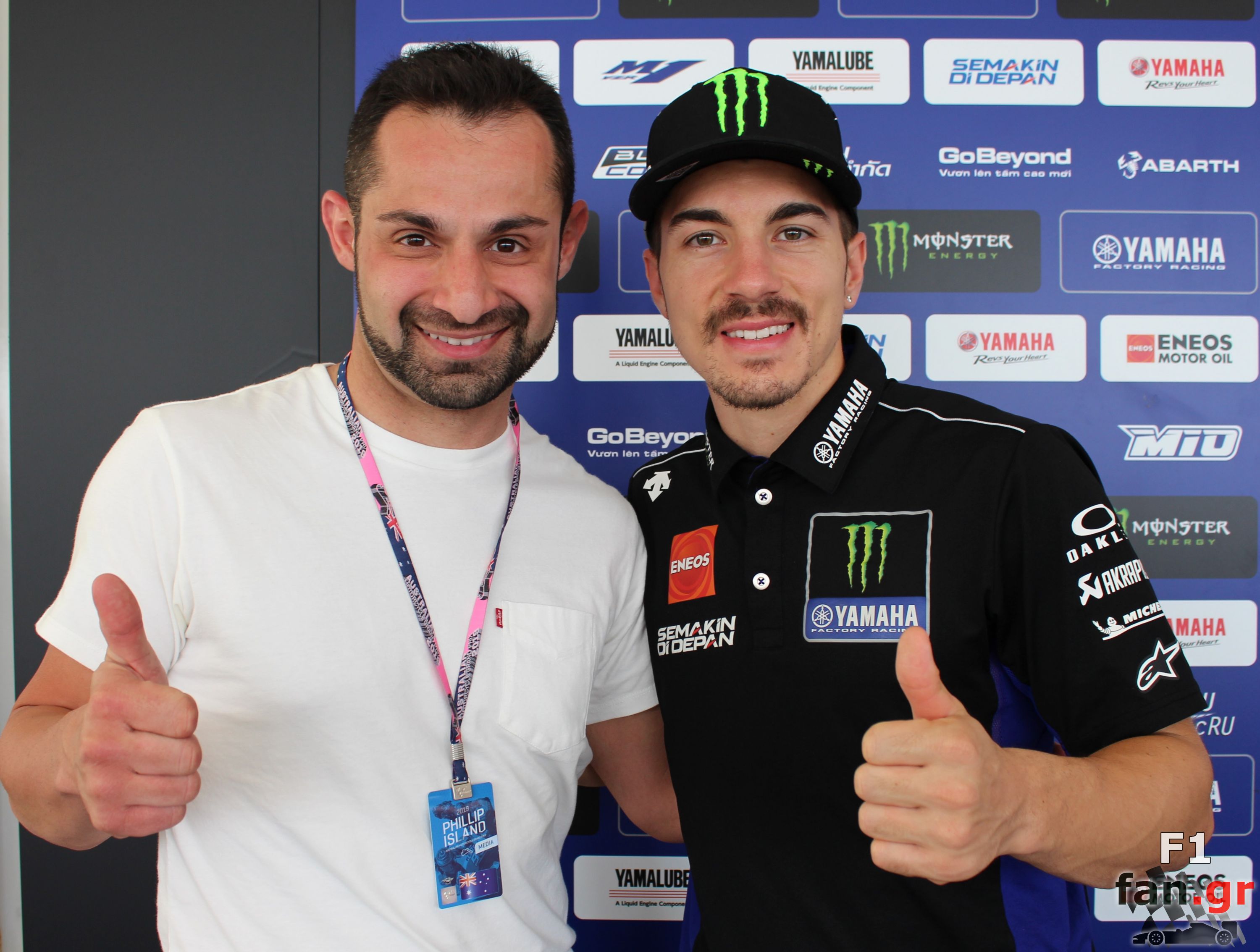 Maverick Viñales exclusive interview F1fan.gr 2019