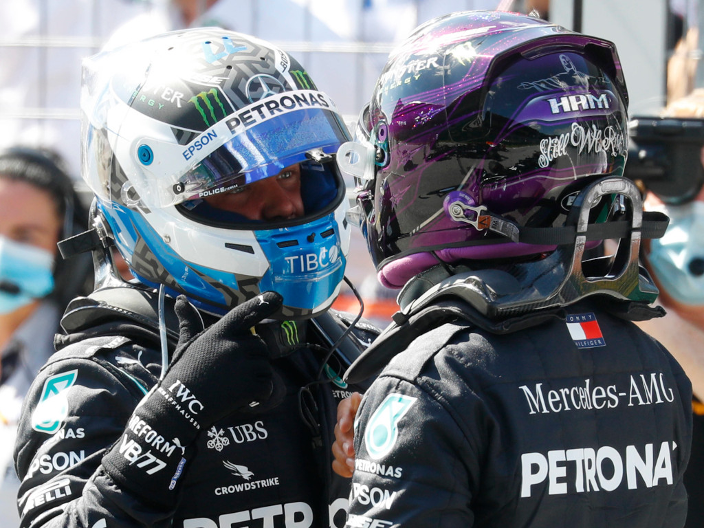 Valtteri Bottas, Lewis Hamilton, Mercedes AMG Petronas, F1, 2020